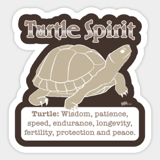 Spirit Animal-Turtle Sticker